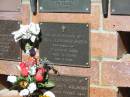 
Leslie Alexander MARTIN,
died 12 Jan 2000 aged 78 years;
Bribie Island Memorial Gardens, Caboolture Shire
