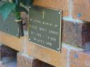 
Dulcie Mavis SMART,
25-7-1922 - 7-5-2005;
Bribie Island Memorial Gardens, Caboolture Shire
