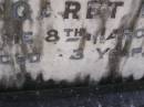 
Margaret BALL, mother,
died 8 March 1957 aged 83 years;
Dorothy Margaret STOCK, 
wife of Esric, daughter mother,
died 27 June 1983 aged 87 years;
Brookfield Cemetery, Brisbane
