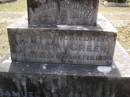 
children;
Herrick GREER, died Feb 1894;
Arthur, died Nov 1898;
Samuel Robert, died June 1902;
Brookfield Cemetery, Brisbane
