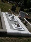 
Kevin James MILES,
died 25-7-99 aged 57 years,
husband of Norma;
Andrew Miles ANTHONY,
son brother grandson,
died 18-10-1998 aged 27 years;
Scott William NOBLE,
19-9-1970 - 2-11-2001;
Brookfield Cemetery, Brisbane

