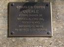 
Charles Dupin QUEALE,
father of Marcella, Lynette & Suellen,
husband of Maud,
15-11-1907 - 22-11-2000;
Brookfield Cemetery, Brisbane
