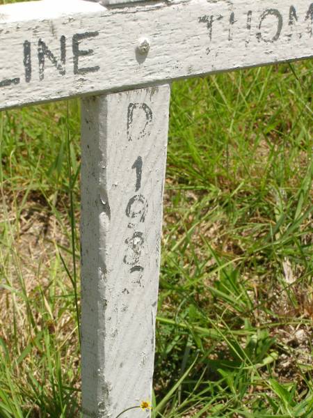 Caroline THOMSEN,  | died 1933;  | Brooweena St Mary's Anglican cemetery, Woocoo Shire  | 