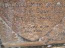 
James DICKENS
(husband of Florence May DICKENS)
d: 21 Jul 1933, aged 70
Fairview Cemetery, Bryden, Somerset Region, Queensland

