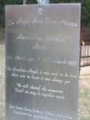 
Marie-Rose CAMACHO, Meme, 13 March 1938 - 20 March 1999 ;
Chambers Flat Cemetery, Beaudesert
