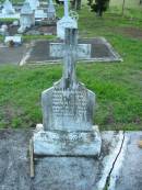 
Ann MCINTYRE,
died 21 Oct 1915 aged 94 years;
Rose MCINTYRE, daughter,
died 28 June 1930 aged 73 years;
Sacred Heart Catholic Church, Christmas Creek, Beaudesert Shire
