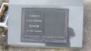 
David Trevor ROACH
b: 20 Jul 1934
d: 15 Aug 1995

Cooloola Coast Cemetery

