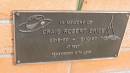 
Craig Robert BRICE
b: 20 May 1969
d: 15 Oct 1997

Cooloola Coast Cemetery

