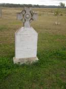 
John Spooner Rackham COLEMAN
b: 24 Jan 1815
d: 14 May 1887

(wife)
Mary (COLEMAN)
d: 15 Dec 1892, aged 54

Cressbrook Homestead, Somerset Region

