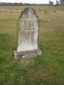 
Willie (Southsea) CORSER
Lost Mar 9 1912
Found 17 Apr 1912
Buried 21 Apr 1912

Cressbrook Homestead, Somerset Region
