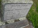 
Herbert Prescott GARDNER
b: Cawnpore 4 Dec 1851
d: Dingyarra 7 Dec 1938

Ethel Mary GARDNER
d: 16 Mar 1954

Alan Henry GARDNER
b: 12 Aug 1914
d: 16 Jan 2005
and his wife
Gemma Elizabeth GARDNER (nee McCORD)
b: 1 Apr 1924
d: 18 Mar 2005

Cressbrook Homestead, Somerset Region
