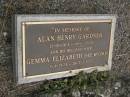
Herbert Prescott GARDNER
b: Cawnpore 4 Dec 1851
d: Dingyarra 7 Dec 1938

Ethel Mary GARDNER
d: 16 Mar 1954

Alan Henry GARDNER
b: 12 Aug 1914
d: 16 Jan 2005
and his wife
Gemma Elizabeth GARDNER (nee McCORD)
b: 1 Apr 1924
d: 18 Mar 2005

Cressbrook Homestead, Somerset Region
