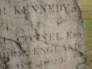 
James Alexander Kennedy McCONNEL
d: 6 Feb 1863 aged 31
son of Henry McCONNEL Esq, Cressbrook Derbyshire England

Cressbrook Homestead, Somerset Region
