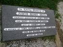 
Judith Henry BIGGS
d: 8 Oct 1976
youngest daighter of James HENRY and Mary Elizabeth McCONNEL
wife of Aubrey BIGGS
mother of Tony, Stephen, and David Kent BIGGS

Cressbrook Homestead, Somerset Region

