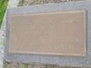 
Edgar Cannon McCONNEL
b: 20 Apr 1881
d: Cressbrook 25 Sep 1947
third son of J.H. and M.E. McCONNEL

his wife
Phyllis Claudia McCONNEL
b: 23 Jul 1886
d: 17 Apr 1957
youngest daughter of T. DeM and F.C. MURRAY PRIOR


Stuart Whitney COOK
b: 1 Apr 1909
d: 25 Jun 1988

Helen Hope COOK
b: 15 Oct 1919
d: 6 Aug 2002
buried beside her husband and parents

Cressbrook Homestead, Somerset Region


