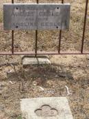 
August GESLER;
Caroline GESLER, wife;
Douglas Lutheran cemetery, Crows Nest Shire
