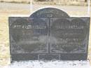 
Charles HARTWIG,
died 19 Nov 1939 aged 19 years;
Ester HOPPE (nee HARTWIG),
died 29 July 1938 aged 33 years;
Douglas Lutheran cemetery, Crows Nest Shire
