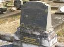 
parents;
Johannes GOEBEL,
died 15 Sept 1915 aged 57 years;
Emilie A.M.I. GOEBEL,
died 22 Sept 1939 ged 79 years;
William GOEBBEL,
2nd son,
died 29 June 1944 aged 60 years;
Dugandan Trinity Lutheran cemetery, Boonah Shire
