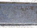 
Esther Marie GOEBEL,
died 29 Feb 1932 aged 17 years;
Wilhelm F.A. GOEBEL,
died 29 June 1944 aged 59 years;
Dugandan Trinity Lutheran cemetery, Boonah Shire
