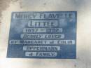 
Mercy Flavelle LITTLE,
1897 - 1992,
loved by Margaret & Colin OPPERMANN & family;
Dugandan Trinity Lutheran cemetery, Boonah Shire
