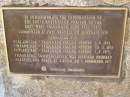 
East-West Telegraph Service memorial,
Eucla willage,
Nullarbor Plain,
Eyre Highway,
Western Australia
