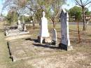 
Emma HEERS,
died 30 Dec 1891 aged 37 years;
Edgar Cecil MICHEL,
died 24 Dec 1892 aged 2 12 months;
Johannes MICHEL,
died 6 Oct 1898 aged 76 years;
Fernvale General Cemetery, Esk Shire
