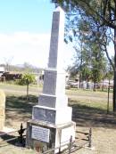 
T.J. LOGAN, husband,
killed in action Quinns Post Gallipoli
7 Aug 1915;
Percy, infant son,
died 23 Sept 1908;
erected by wife & children;
Beatrice May, wife of T.J. LOGAN,
died 18 June 1959 aged 82 years;
Robert Stoddart,
1909 - 1975,
son of T.J.& B.M. LOGAN,
husband of Myrtle,
father of Patricia, Annette, Roberta & Judith;
Forest Hill Cemetery, Laidley Shire
