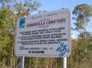 
Gheerulla cemetery, Maroochy Shire 

There are also a number of other new burial sites - currently without headstones
Row 6, Plot 1 Gregory Thomas Woods
Row 6 Plot 2 Colin Loweke
Row 4 Plot 32 Coral Janet Welch
Row 5 Plot 8 Elva Mary Stewart

