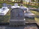
Grace Agnes ROBERTS, wife mother,
died 4 January 1942 aged 59 years;
Gheerulla cemetery, Maroochy Shire

