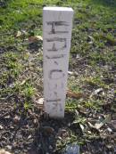 
WILTON, HAI-03-15;
Gheerulla cemetery, Maroochy Shire
