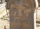 
Gottfried Karl KANOWSKI,
born 30 Oct 1880,
died 1 Sept 1896;
Glencoe Bethlehem Lutheran cemetery, Rosalie Shire

