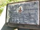 
Bernard John LEO, son brother,
died 25 Dec 1983 aged 31 years;
Gleneagle Catholic cemetery, Beaudesert Shire
