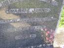 
Frank E. JOHNS,
died 7 Sept 1942 aged 38 years;
Gleneagle Catholic cemetery, Beaudesert Shire
