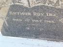 
Arthur Roy DEE,
died 1 May 1965;
Gleneagle Catholic cemetery, Beaudesert Shire
