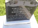 
Kevin Joseph DEERAN, husband father,
died 13-3-90 aged 50 years;
Gleneagle Catholic cemetery, Beaudesert Shire
