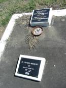 
Edith Clara BARNACLE, mother,
1883 - 1928;
Wendy Anne BARNACLE, infant grandaughter,
1937;
Walter BARNACLE,
1906 - 1994;
Gods Acre cemetery, Archerfield, Brisbane
