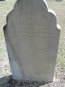 
Catherine (wife of James) SHUTTLEWORTH
3 Dec 1898 aged 74
Gods Acre cemetery, Archerfield, Brisbane
