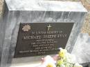
Michael Joseph RYAN
17 May 1990
aged 68
brother of Angela and Patrick?

Goodna General Cemetery, Ipswich.


