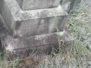 
wife Sarah BURROWS, died 22 June 1924?, aged 81? years;
Goodna General Cemetery, Ipswich.
