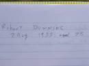 
Robert DOWNING,
died 7 Aug 1935 aged 75 years;
Goomeri cemetery, Kilkivan Shire
