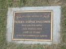 
Thelam Sarah DASCOMBE,
died 29 March 2004 aged 93 years;
Goomeri cemetery, Kilkivan Shire
