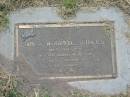 
Aisla Winifred BRUNJES,
1912 - 1991,
died 5-9-91,
wife mother nanny;
Goomeri cemetery, Kilkivan Shire
