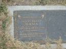 
Gilbert William TURNER,
died 15 March 1998 aged 54 years,
husband father;
Goomeri cemetery, Kilkivan Shire
