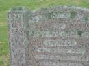 
John Williamson SPENCER,
died 9? Aug 1933 aged 75 years;
Goomeri cemetery, Kilkivan Shire   
