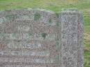 
John Williamson SPENCER,
died 9? Aug 1933 aged 75 years;
Goomeri cemetery, Kilkivan Shire   
