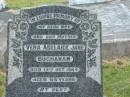 
Vera Adelaide Jane BUCHANAN,
wife mother,
died 15 Oct 1964 aged 64 years;
Goomeri cemetery, Kilkivan Shire
