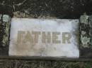 
Robert HEATHWOOD,
father,
died 20 Dec 1927 aged 69 years;
Goomeri cemetery, Kilkivan Shire
