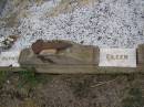 
Ellen BERMINGHAM,
mother,
died 9 June 1929 aged 47 years;
Eileen,
daughter,
died 5 Jan 1912 aged 1 year;
Greenmount cemetery, Cambooya Shire
