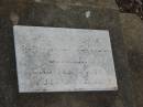 
Emma Jane Seymour DERRICK,
died 8 Feb 1936? aged 64 years;
Greenmount cemetery, Cambooya Shire
