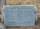 
parents;
Frederick Wilhelm SCHEUERLE,
born 5 May 1867,
died 27 Oct 1925?;
Sophie Wilhelmine SCHEUERLE,
born 2 Feb 1868,
died 5 July 1951;
Sophia Wilhelmiena PATTISON,
born 8 Oct 1909,
died 24 May 1989;
Greenmount cemetery, Cambooya Shire

